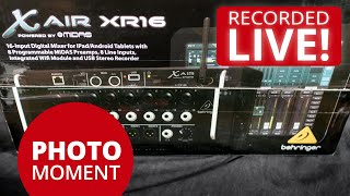 Unboxing the Behringer X AIR XR16 Digital Mixer - iOS/Mac Controlled Digital Audio Mixer