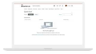 Evaluate faster with Quick Eval in Brightspace
