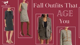 Fall Outfits That AGE You!