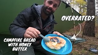 Trying Outdoor Boys Campfire Bread With Honey Butter - Is it Overrated?