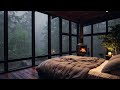 sounds rain and thunder on window natural white noise to relax improve insomnia goodbye stress