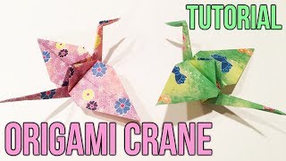 Origami Crane | EASY TUTORIAL