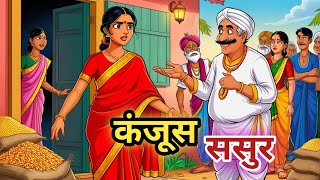 🔴कंजूस ससुर | Kanjus sasur | | Hindi kahaniyan | Hindi stories | bedtime stories