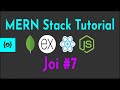 Joi Data Validation #7 | MERN Stack Tutorial With Auth