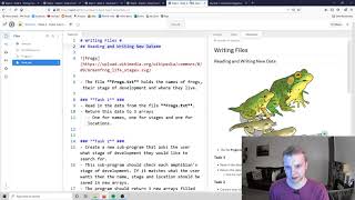 Writing Files (Higher Computing) - Python Week 4
