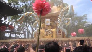 播州の秋祭り2013　松原八幡神社　東山屋台　入魂式2