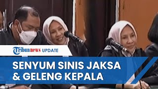 Ekspresi Jaksa Dengar Duplik Putri Candrawathi soal Pelecehan Seksual, Senyum Sinis \u0026 Geleng-geleng