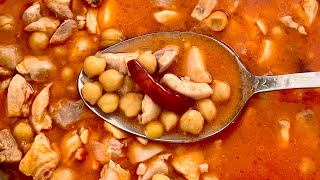 Turkish style chickpea with chicken | How to make