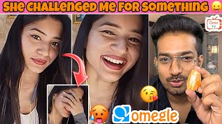 Omegle But She Didn't Expect This 🤣😝 || EK Dum Gandi Flirting || OmeTV