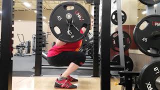 Michael Predinchuk 225x31 Birthday Squat Challenge 2019