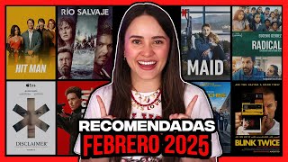 Películas y Series Recomendadas para ver en FEBRERO 2025 🎬🍿