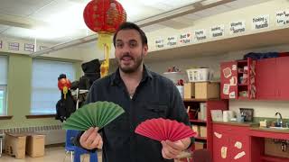 Jasmine Flower Fan Dance | Music With Mr. DelGaudio | Chinese New Year activity