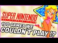 Top 100 SNES Games You Couldn't Play! - Great Japanese Super Famicom Exclusives