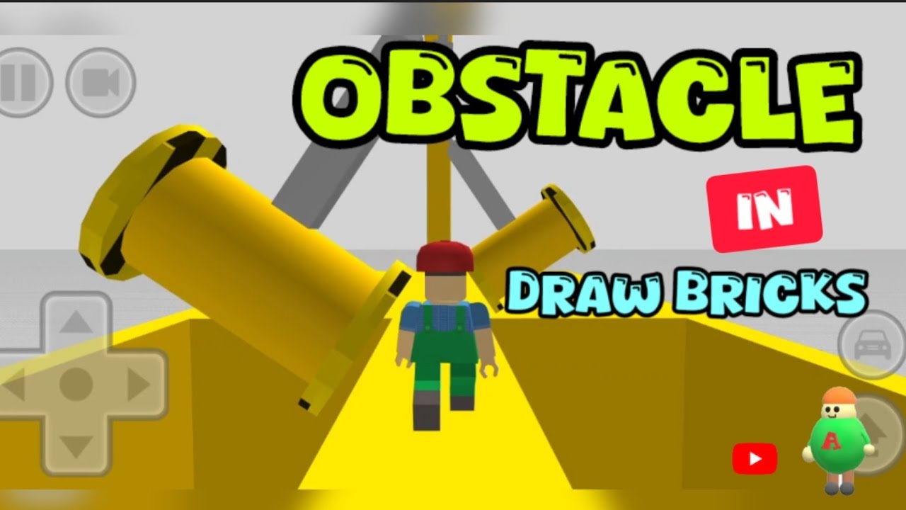 How To Build Obstacle Gameshow In Draw Bricks Game Lego Play Idea Youtube