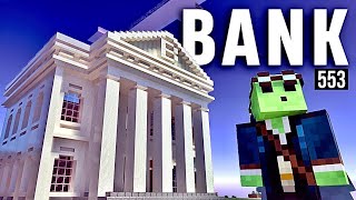 Building My City BANK! - Let's Play Minecraft 553