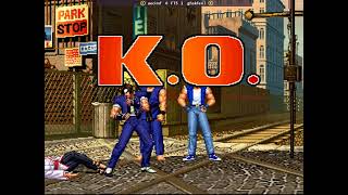 kof98 - 타쿠마 움직임이 현란한 상대; #1