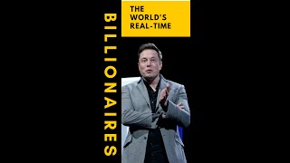 THE WORLD'S REAL TIME BILLIONAIRES AUG 2022 #ElonMusk