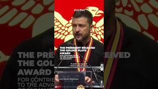 Zelensky Awarded The American Academy of Achievement’s Golden Plate