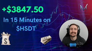 +$3847.50 on $HSDT in 15 Minutes, LIVE on Stream!