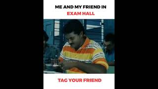 in Exam hall#full comedy 😂#sunil acter# with friends