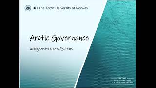 Webinar 4   Arctic Governance - McMaster Global Health