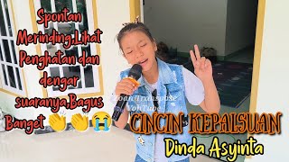 Cincin Kepalsuan_Dinda Asyinta (Live Cover) #dangdutviralterbaru