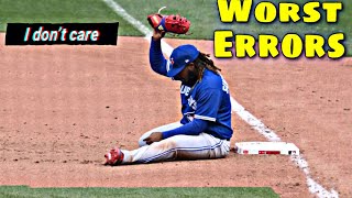 Worst Baseball Errors