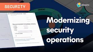 Elastic Security: an agentic security operations platform