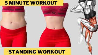 Standing Workout To Lose Love Handles& Side Fat