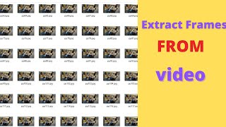 Extract images From Videos using Python | Extract frames using python opencv