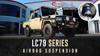 LONG TRAVEL AIR SUSPENSION for LC79 4x4 Lifted Suspension