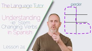Understanding "-IE" Stem Changing Verbs in Spanish | The Language Tutor *Lesson 24*