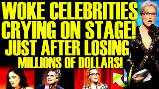 Woke Celebrities CRY HARD ON STAGE After LOSING MILLIONS OF DOLLARS After INSANE Comments BACKFIRE!