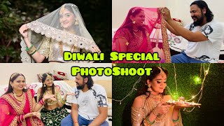 BTS 💜 Diwali Festival special Photoshoot of Bindass Kavya & Mummy | Nail Art Extension kiya