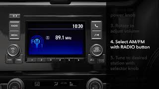 Honda Insight: How to Use Basic Audio Controls: LCD Audio Models