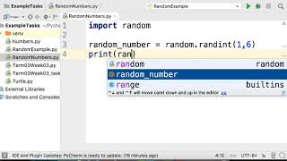 Python - Random integer numbers