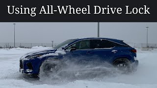 How an All Wheel Drive Lock system works for winter driving