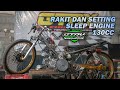 Rakit dan Setting Motor Drag 201M Jupiter Sleep Engine 130cc Milik GTRY Racing Jogja