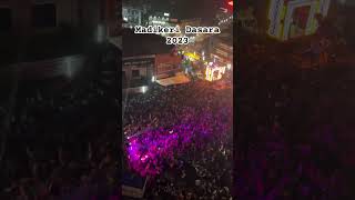 Madikeri Dasara 2023 | DJ night | #2023 #2k23 #youtube #youtubeshorts #2023shorts #dasara #festival