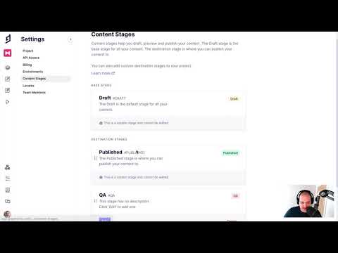 Graphcms Content Stages Youtube