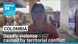 Colombia asks Venezuela for help containing guerrilla violence • FRANCE 24 English