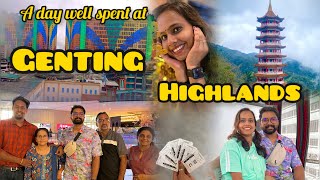 Trip to Genting Highlands ⛰️ | Malaysia 🇲🇾 | Family trip | Glimpse with us |Travel vlog