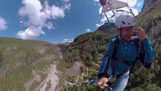 Flåm Zipline in Aurland Norway, Flaam, visitflaam