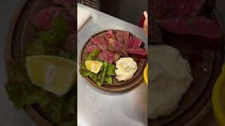 熟成肉／タリアータ／炭火焼き／国産黒毛和牛／ステーキ／焼肉／人形町／グルメ／grill／steak #shorts