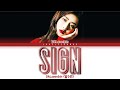 DALsooobin (달수빈) – Sign Lyrics (Color Coded Han/Rom/Eng)