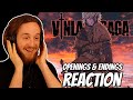 Singer Reacts to EVERY VINLAND SAGA OPENING AND ENDING