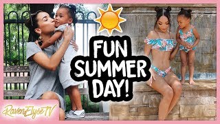 Fun Summer Day Routine with my Toddler! | MOM VLOG