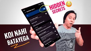 Developer Options : 10 Secret Hidden Android Smartphone Settings ⚡️⚡