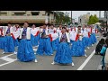 志賀乃風「第22回能登よさこい祭り本祭２日目」県道通り審査演舞20180610