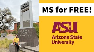 How did I get 100% SCHOLARSHIP at ASU 🇺🇸 (My MS Story!)